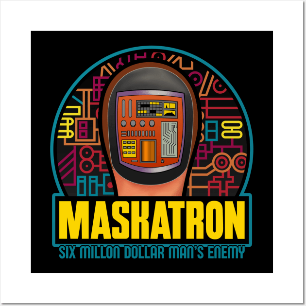 Maskatron Wall Art by GiGiGabutto